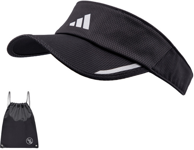 아디다스 러닝 클라이마쿨 바이저 모자 야간 반사디테일 (PGN짐쌕가방 지급)