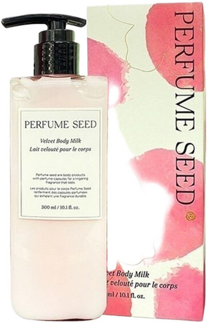 더페이스샵 퍼퓸씨드 벨벳 바디 밀크 300ml