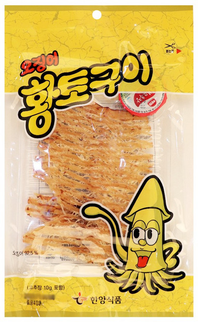 한양식품 오징어 황토구이 40g 5입, 3CS-한양식품 오징어 황토구이