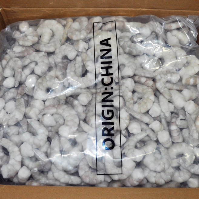 푸드마을 냉동 생새우살 흰다리새우살 4.5kg 대용량 벌크, 1개, 흰다리새우살 71/90 (4.5kg)