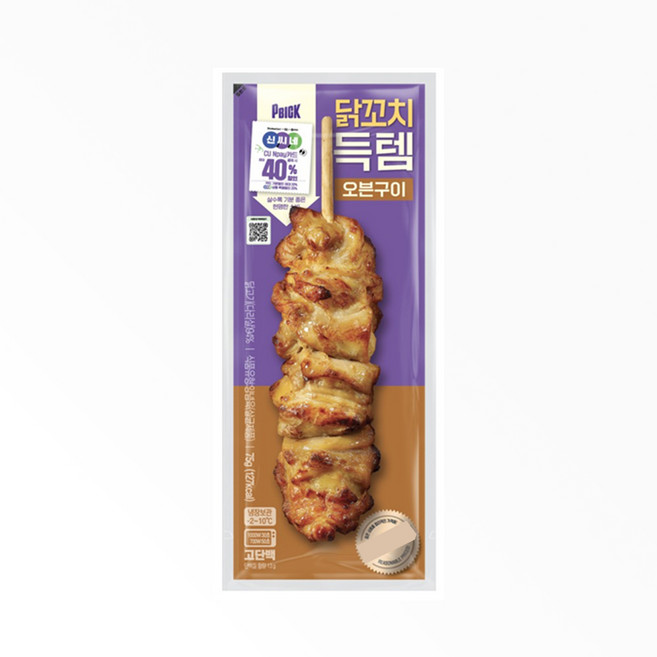 PBICK 닭꼬치득템 오븐구이 75g x 6개