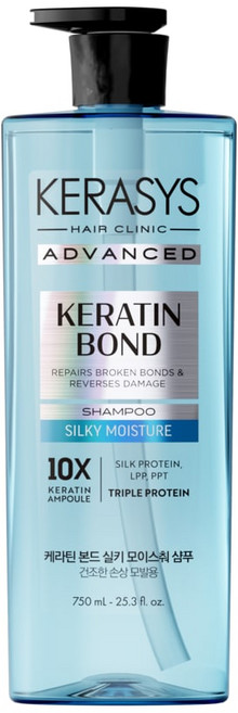 애경 케라틴본드 실키모이스춰 샴푸750ml, 1, 750ml