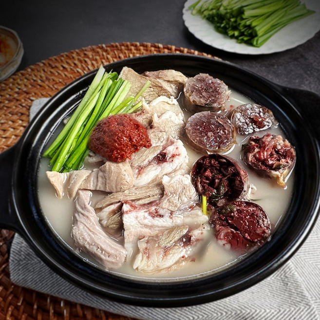 [당일조리] 50년전통 6시내고향 소개된 맛집 3대째 본가서산 순대국밥, 1개, 800g