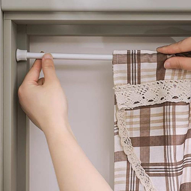 홈블리스마켓 길이조절 다용도 미니 압축봉 욕실 틈새, 55-90cm, 색상