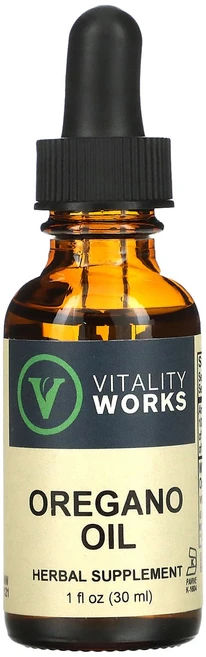 Vitality Works 오레가노 오일 30ml(1fl oz), 1개, 270회분 - 쿠팡