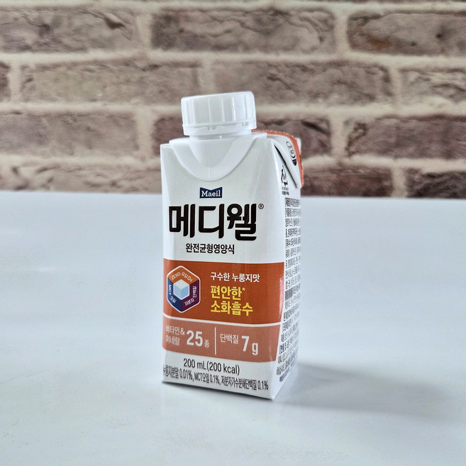 메디웰 구수한 누룽지맛 완전균형영양식, 200ml, 18개