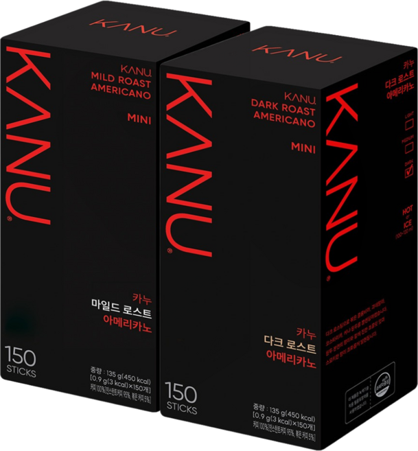 동서 카누 아메리카노 300T 마일드+다크