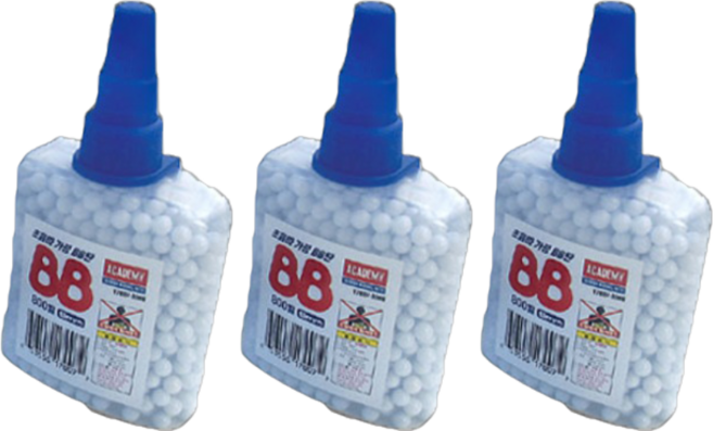 아카데미과학 초음파가공 BB탄 6mm 800발, 3개