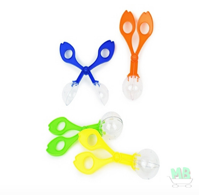마켓보스야 곤충채집 집게 14cm 체험, 노랑