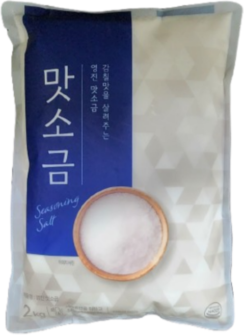 CJ 프레시웨이 영진 맛소금, 4개, 2kg