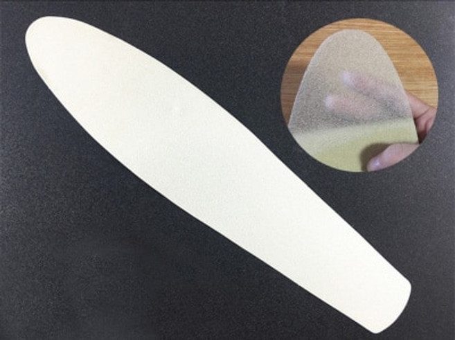 페니크루져보드27인치 페니보드 22inch 샌드페이퍼 스케이트 샌드페이퍼 스케이트 스티커 바나나 스케이트 그립 테이프 스케이트 물고기 그립 테이프, 투명한, 1개