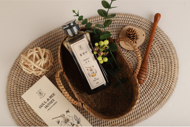 [꿀앤비] 천연벌꿀 국내산 100% 밤꿀 500g 단품, 1개, 1정