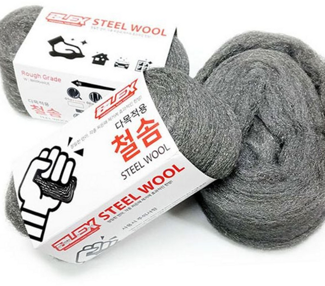 루체트리 철솜 BLEX 스틸울 초미세 하이퍼 파인 0.02mm 08호 세척