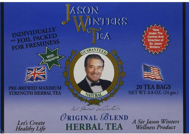 제이슨 윈터 오리지널 블렌드 허브 티 20개입 Jason Winters Original Blend Herbal Tea - 20 Count, 1개, 1개입, 1g