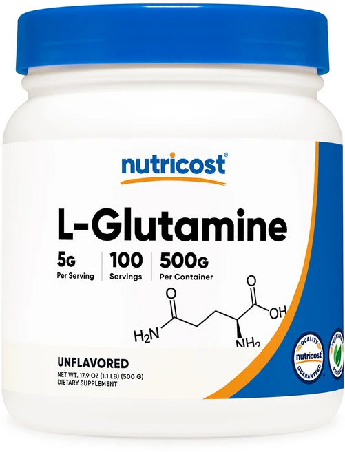 뉴트리코스트 L-글루타민 파우더 무맛 500g, 1개 - 쿠팡
