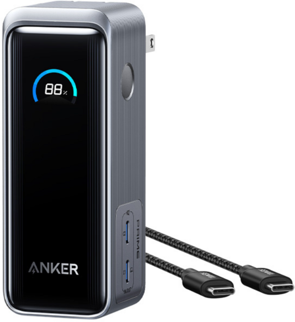 ANKER 授權直營 急速快充行動電源 9600mAh 65W A1339, 黑色