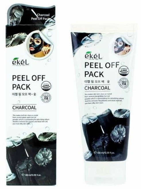 이켈 필 오프 팩 숯 180ml 2개