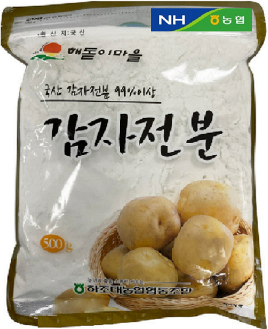 농협 하조대 감자전분, 1개, 500g