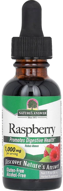 Nature's Answer Raspberry Alcohol-Free 1 000 mg 1 fl oz 30 ml, 1개, 30ml - 쿠팡