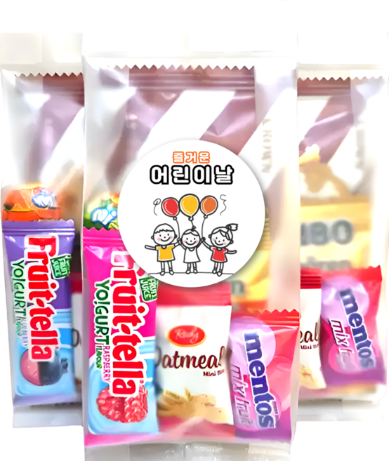 어린이집 생일 선물 답례품 [간식 6종세트] 학교간식 교회간식 모임간식 단체간식, 행복 간식세트, 1세트