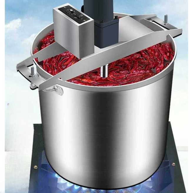 소스배합기 양념 스프 대용량 자동 회전 기계 볶음기, 40형  단일기계