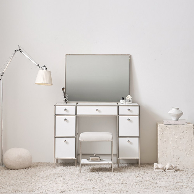 세이지홈 클라레 1000 화장대 수납 서랍형 미드센추리 모던