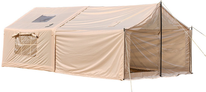 AISUNSS 아이순스 에어텐트 9.0 원터치 감성 캠핑 가족 거실형 타프 모델, 베이지, 3-4