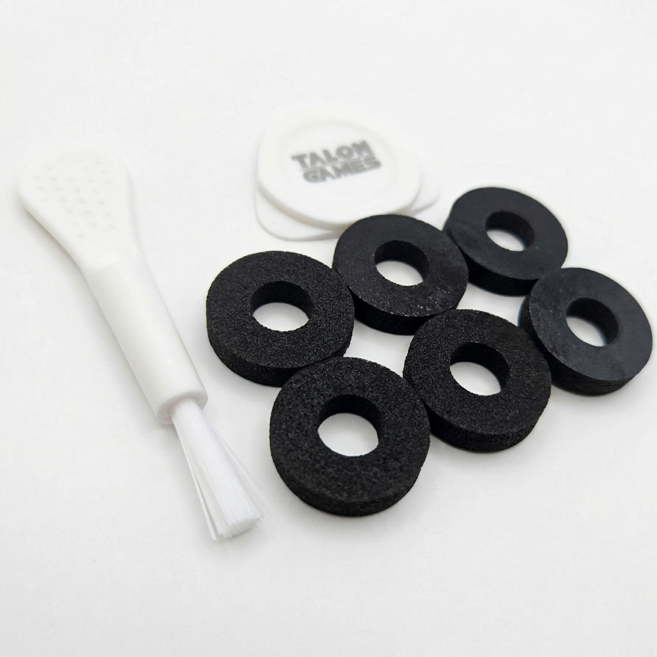 컨트롤러 스틱 에임 링 갈림방지 어시스트 듀얼센스 ROG Ally, 6개, BLACK, AIM RING