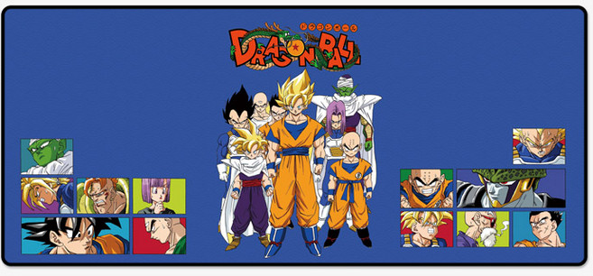 드래곤볼 C 베지터 마우스장패드 2XL 900x400x4mm, 05 드래곤볼C 2XL(900x400x4mm), 1개