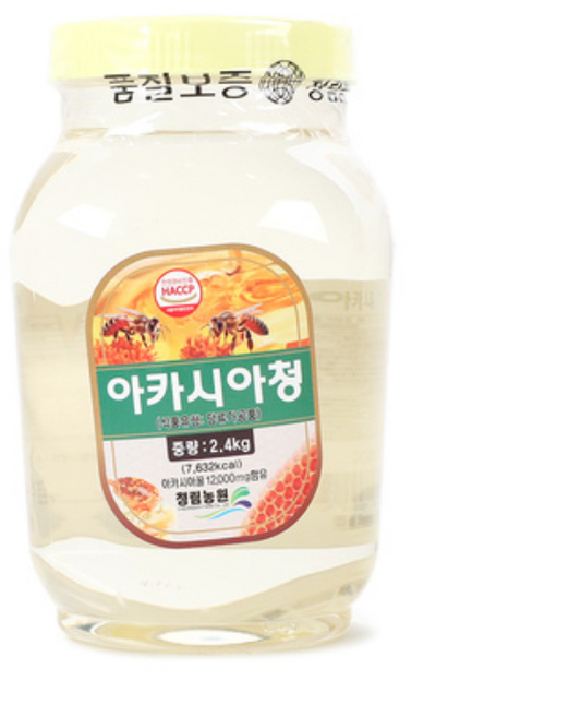 청림 아카시아청, 7개, 2.4kg