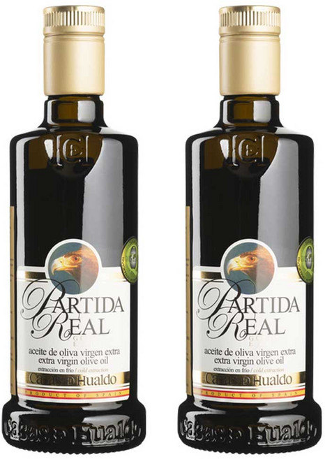 까사스디후알도 파르티다 리얼 엑스트라 버진 올리브 오일, 2개, 500ml