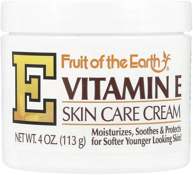 건강챙기세요 Fruit of the Earth 비타민 E 스킨 케어 크림 4oz(113g) 백살까지오래오래, FruitoftheEarth비타민E스킨케어크림4oz11, 113g, 1개 - 쿠팡