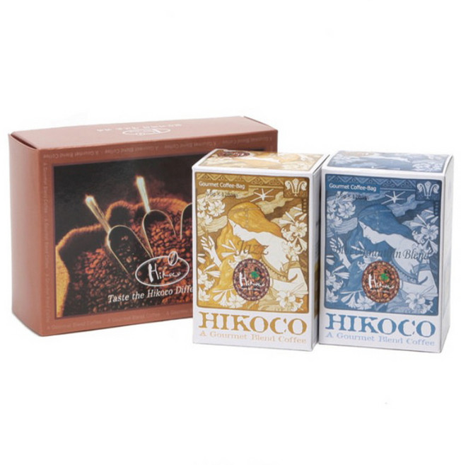 원두 커피 티백 2입 세트 3호 히코코 블루마운틴 째즈 커피백 12개입