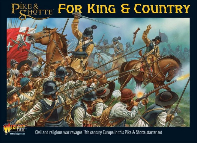 Warlord Pike & Shotte for King Country Game - 성인용 롤 플레잉 전략 보드 게임 테이블 탑 17세기 전쟁 키트 지형이 있는 탁상용 군사 역, 킹 & 컨트리용, 1개