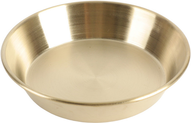 스텐304 티타늄 원형 찬기 앞접시 종지 볼 간장 소스 업소용 그릇, 1개, (3호 10cm)