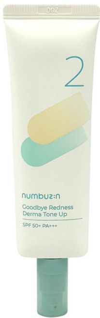 넘버즈인 2번 굿바이레드 그린더마 커버톤업, 1개, 50ml