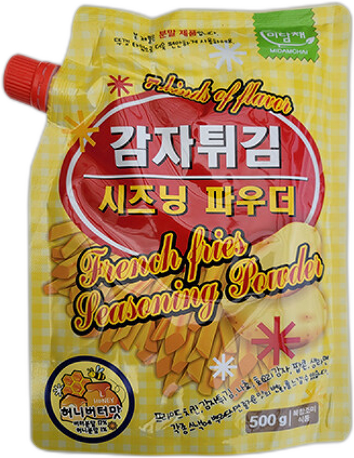 미담채 감자튀김 시즈닝 파우더 허니버터맛, 500g, 1개