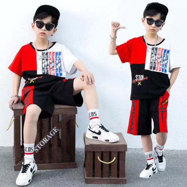 헬로가든 펠릭스 상하복(S)/레드