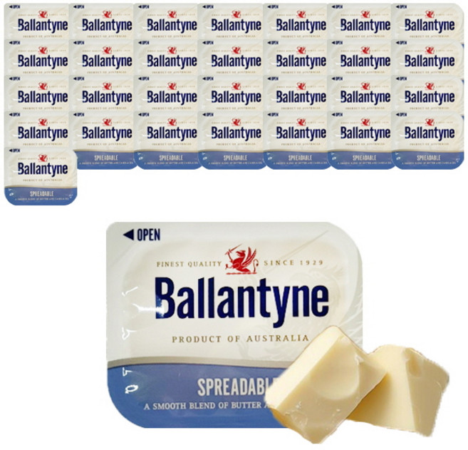 미니버터 가염버터 발렌타인 스프레더블 포션버터 7g (호주산) x 30개 / 일회용