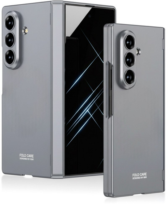 삼성 Z폴드 강화유리 일체형 힌지보호 케이스 지문방지 풀커버 슬림 하드케이스