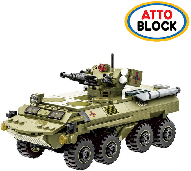 호환블럭 BTR-4장갑차, 단품, 1개