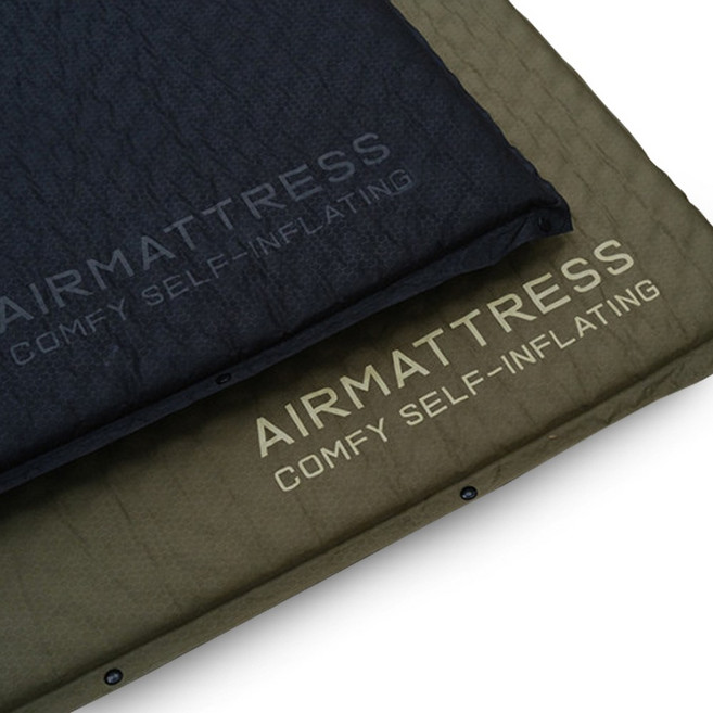 폴라리스 자충매트 NEW 콤피 캠핑 차박 에어 5cm, 블랙