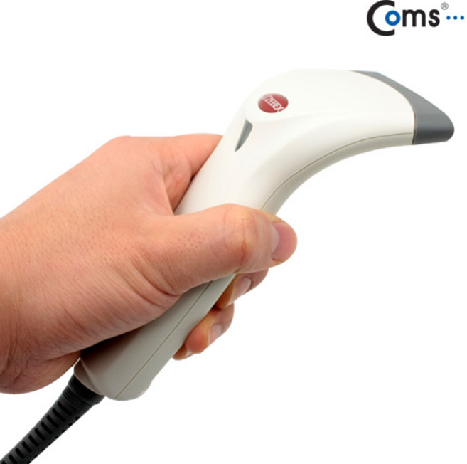 Coms 바코드 스캐너 (Z-3220) USB용 화이트 Z-3220, 본상품선택