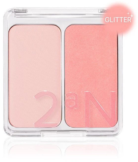 투에이엔 듀얼 치크 9g, 11호 쥬시피치, 1개 - 쿠팡