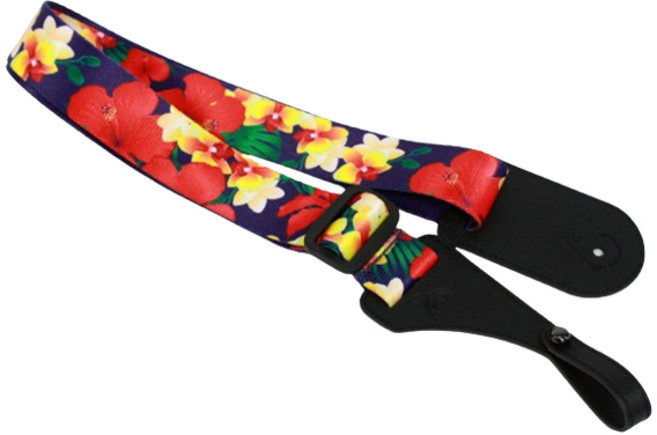 로코망고 우쿨렐레 스트랩 히비스커스 멜빵 어깨끈, 1개