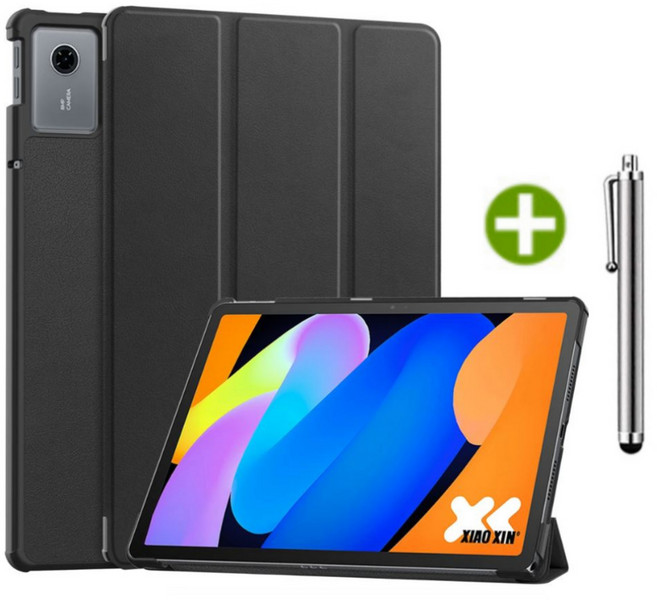 레노버탭 Idea Tab 11인치 샤오신패드 2025 호환 케이스 커버 TB335FC TB336FU TB336ZU 케이스나라, 검정, 1개