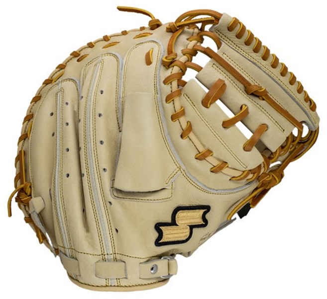 사사키 야구글러브 SuperPro Z0213 포수미트 34.5인치 무료스팀, 1개, 우투(왼손착용)