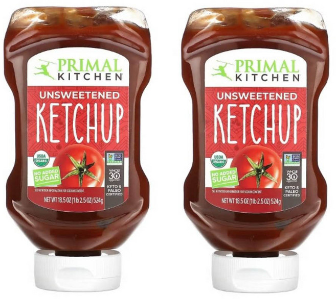 프라이멀키친 케첩 무설탕 무가당 Ketchup 524g