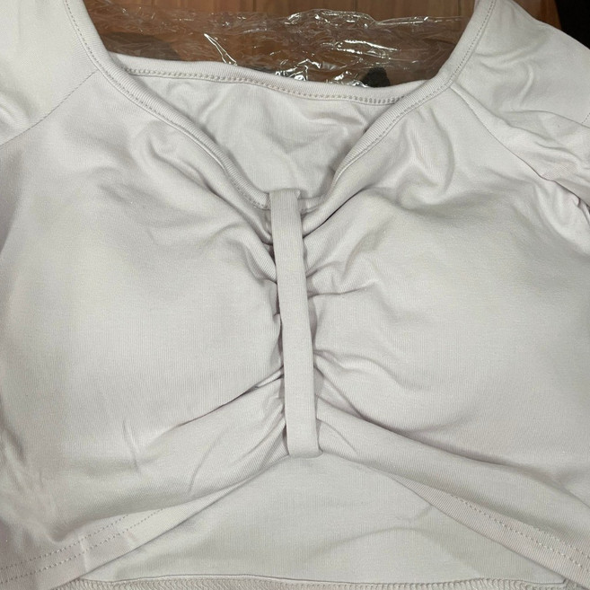 JinG YIFAN 皺褶短版上衣
