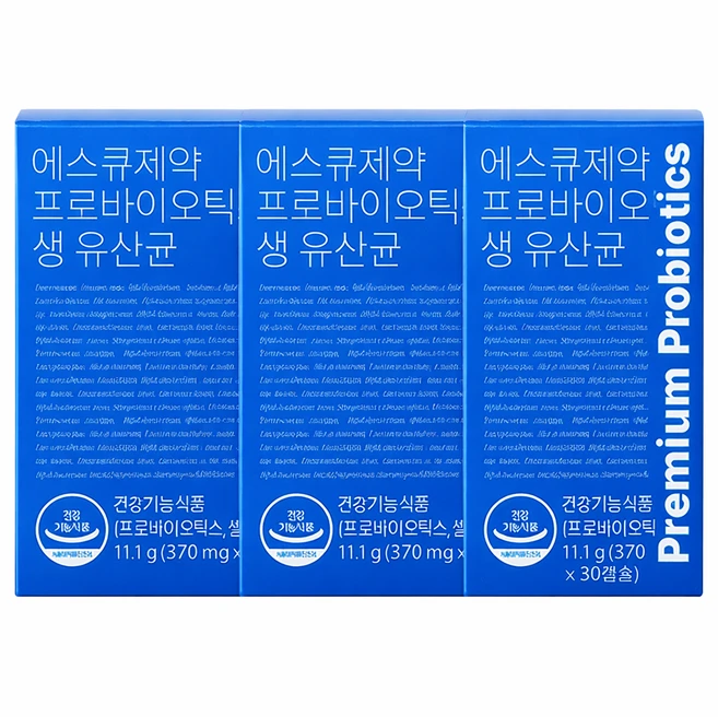 SQ제약 에스큐제약 프로바이오틱스 생유산균 1개월분, 1세트, 30정 - 쿠팡